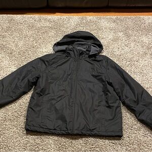 George Men's Black Puffer Jacket